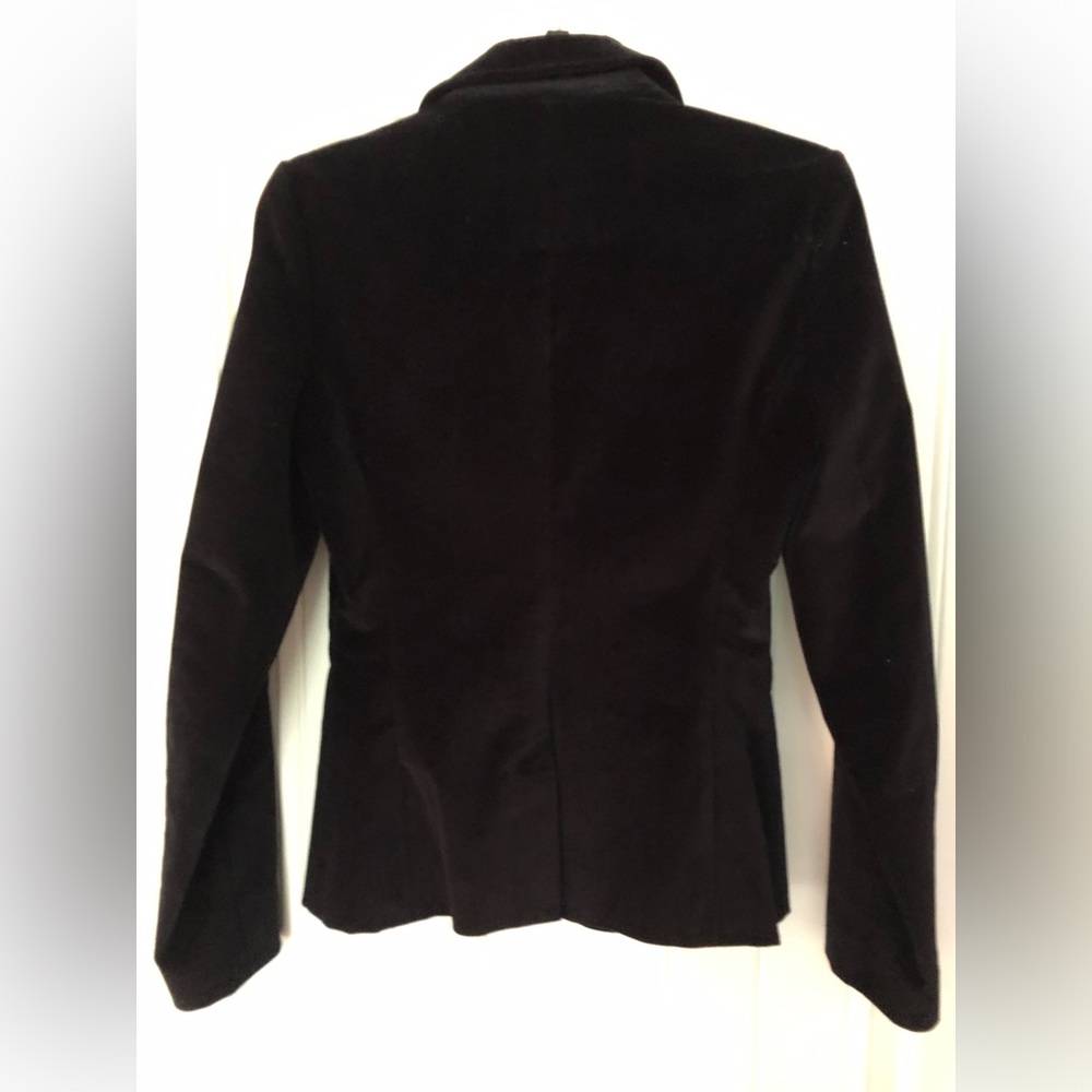 Gap velvet blazer SZ 4 - Picture 3 of 3